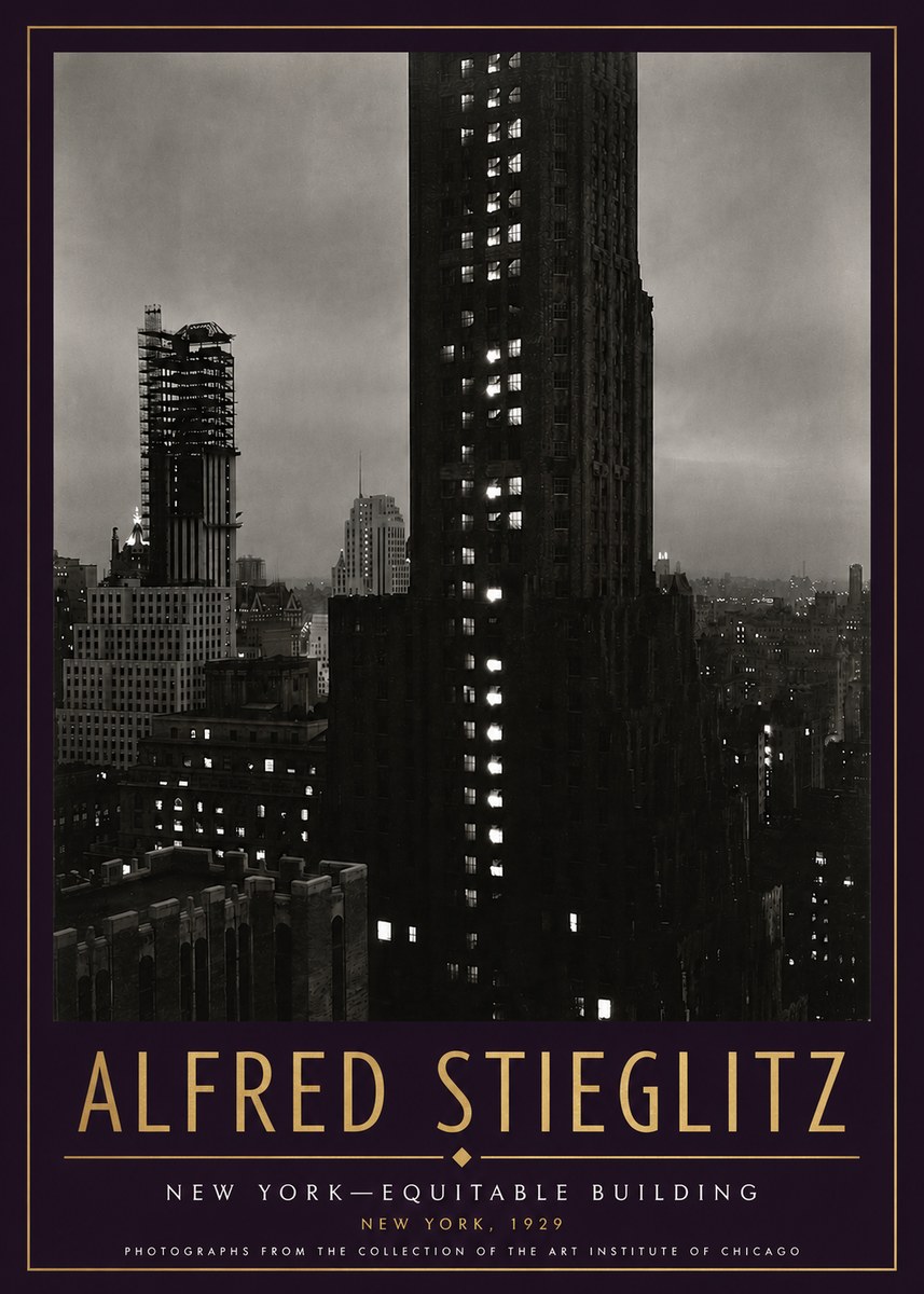 Alfred Stieglitz New York—equitable Building No4 - Poster