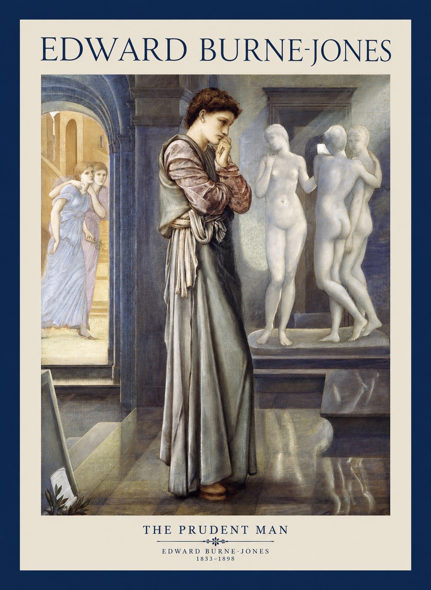 Edward Burne-Jones The Prudent Man No1 - Poster