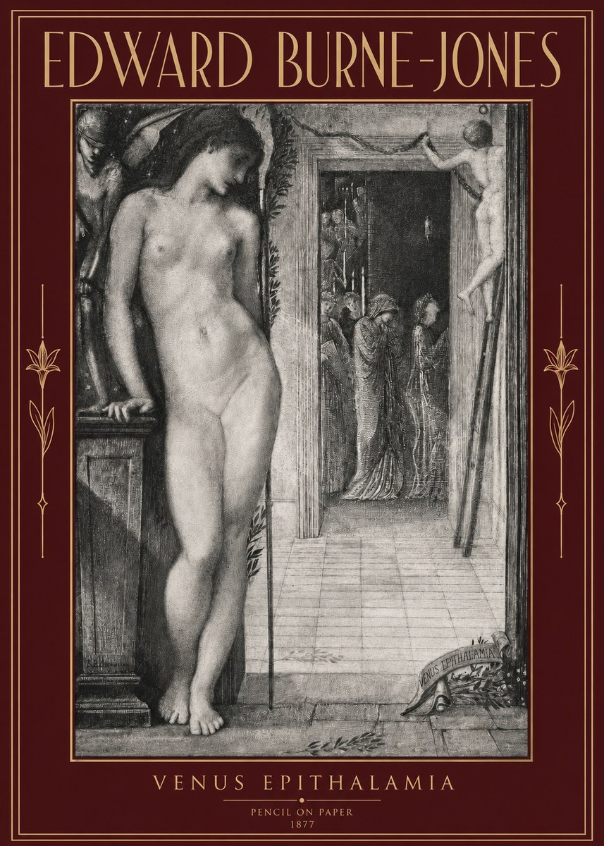 Edward Burne-Jones Venus Epithalamia No4 - Poster