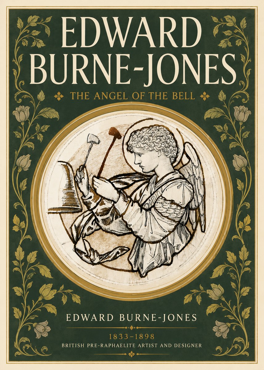 Edward Burne-Jones The Angel of the Bell No6 - Poster