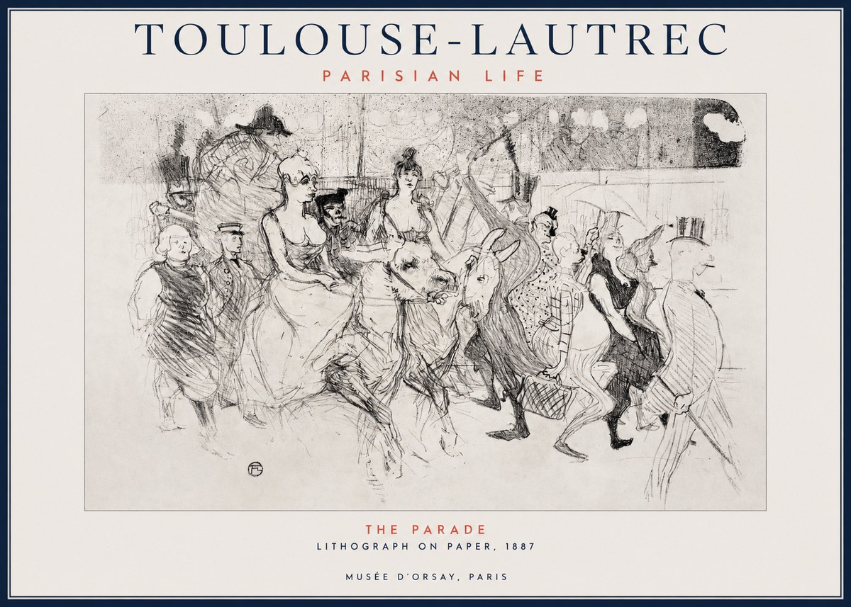 Toulouse-Lautrec The Parade No1 - Poster