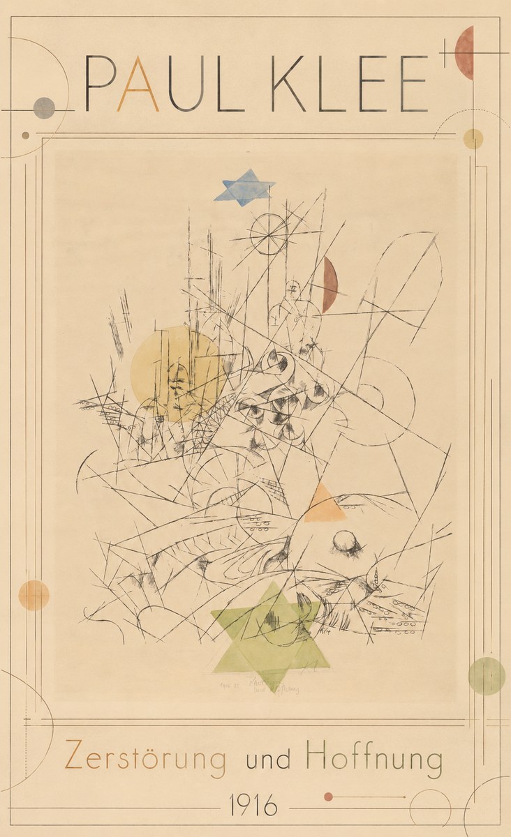 Paul Klee Zerstörung Und Hoffnung I No1 - Poster