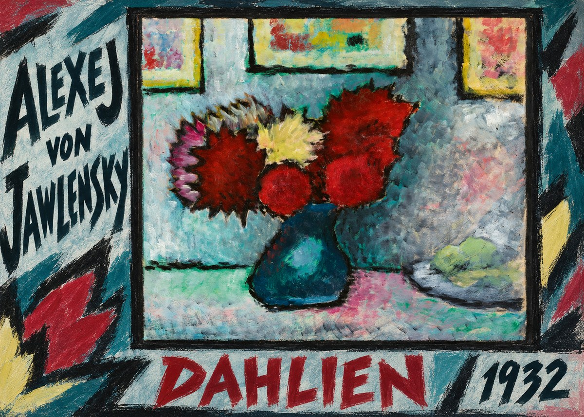 Alexej von Jawlensky Dahlien No4 - Poster