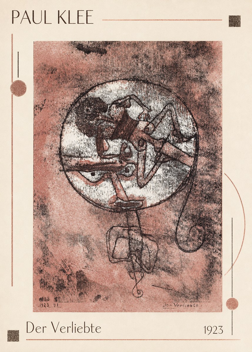Paul Klee Der Verliebte I No1 - Poster
