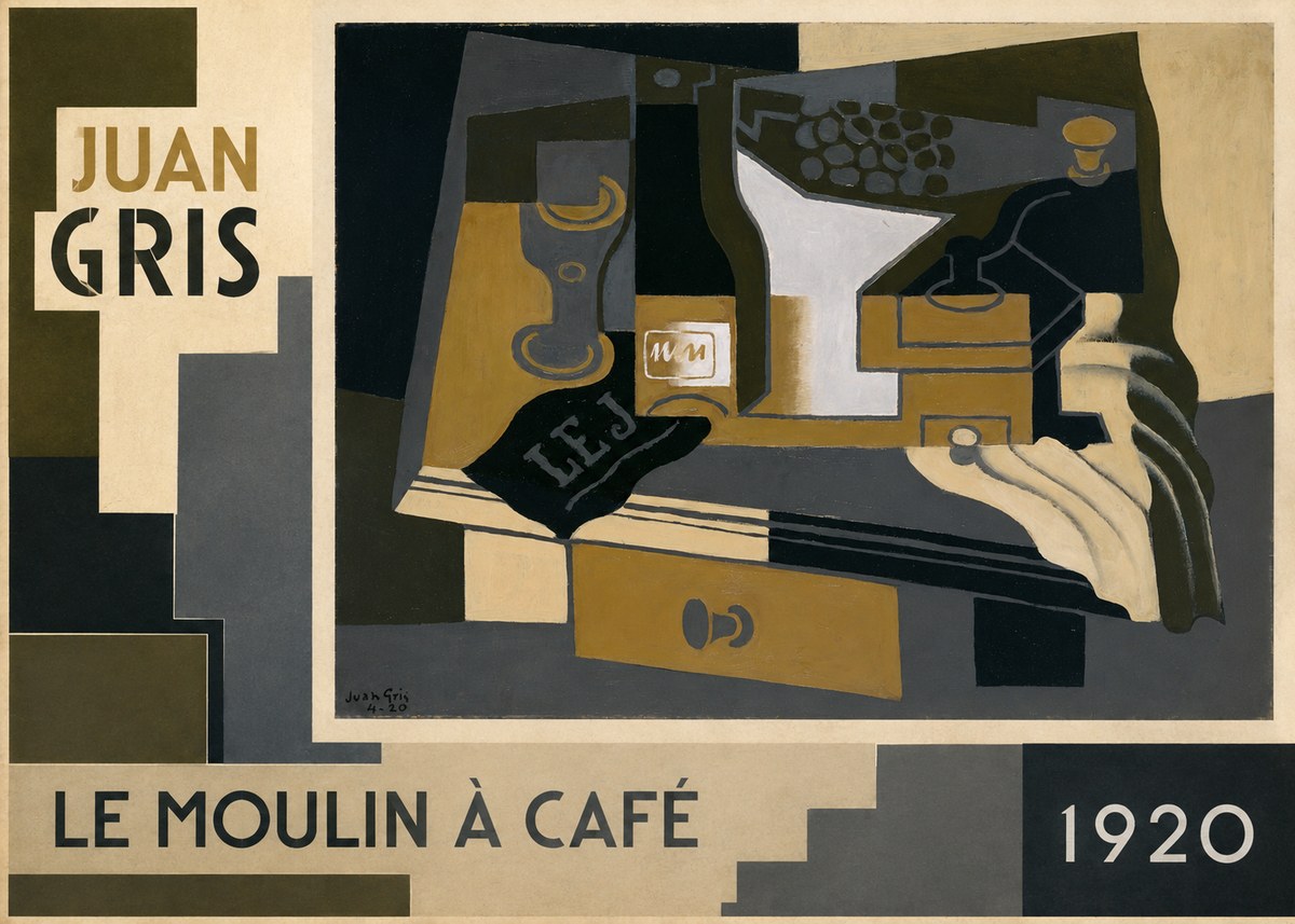 Juan Gris Le Moulin À Café No2 - Poster