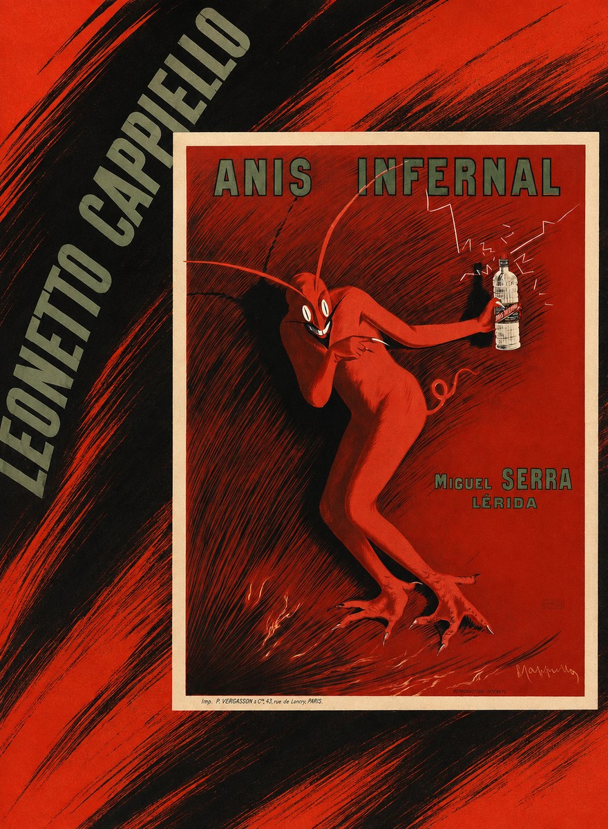 Leonetto Cappiello Anis Infernal II No2 - Poster