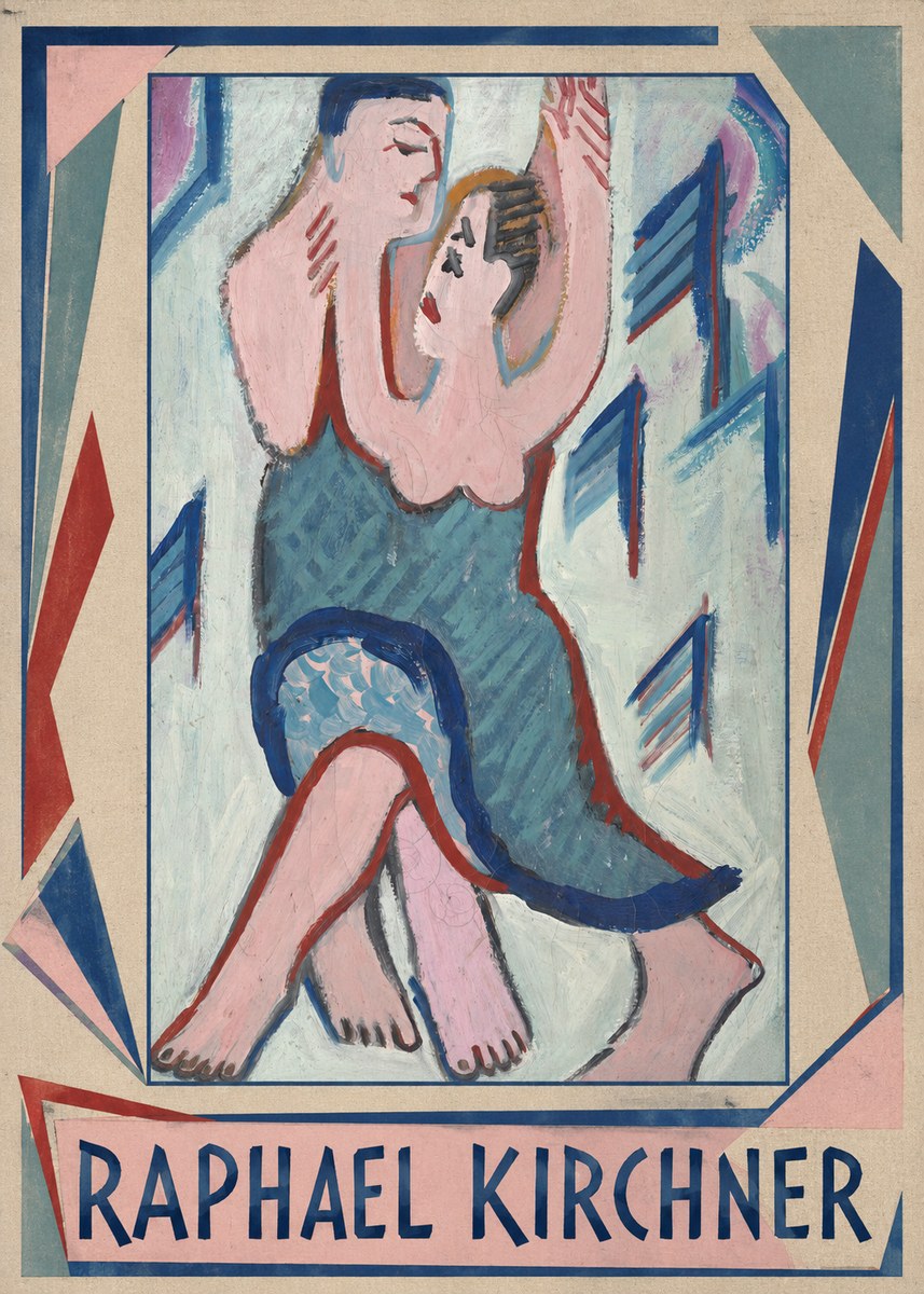 Raphael Kirchner The Dancers No1 - Poster