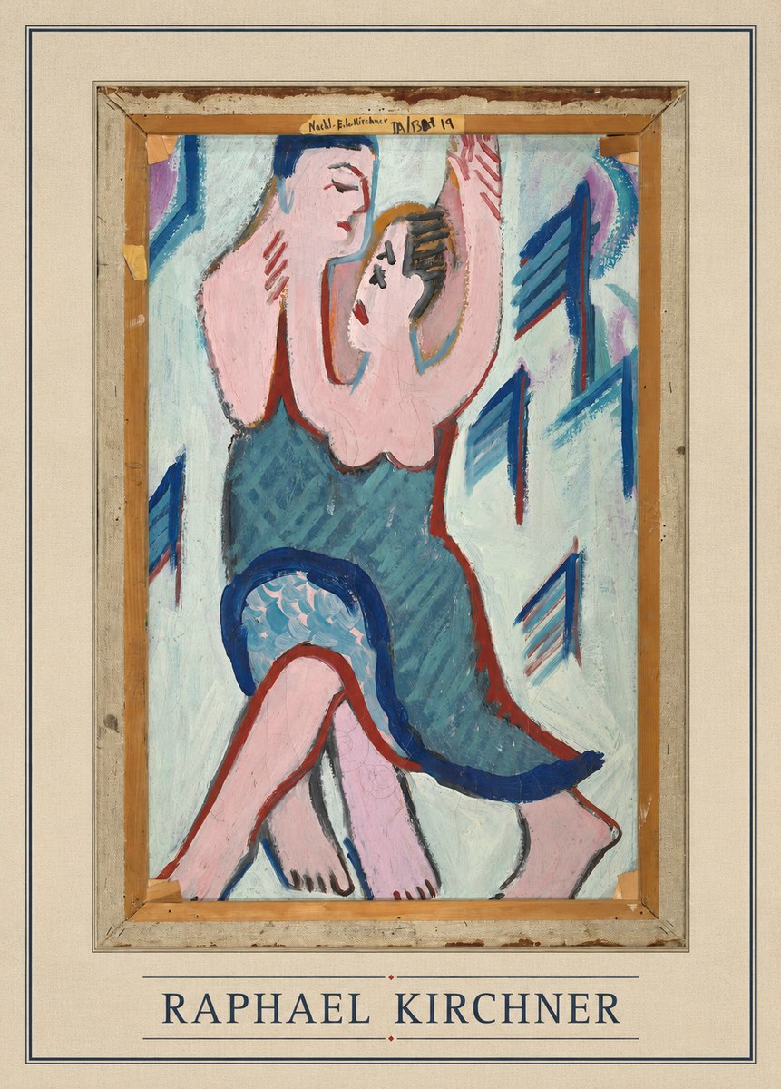 Raphael Kirchner The Dancers No2 - Poster