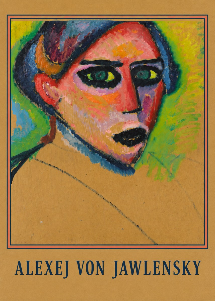 Alexej von Jawlensky Expressionist Head No2 - Poster