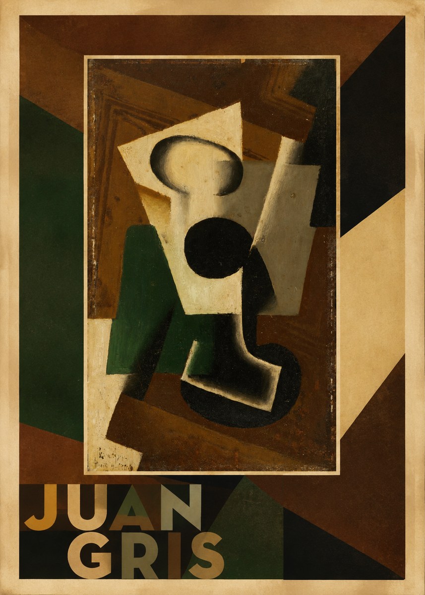 Juan Gris The Open Window No2 - Poster