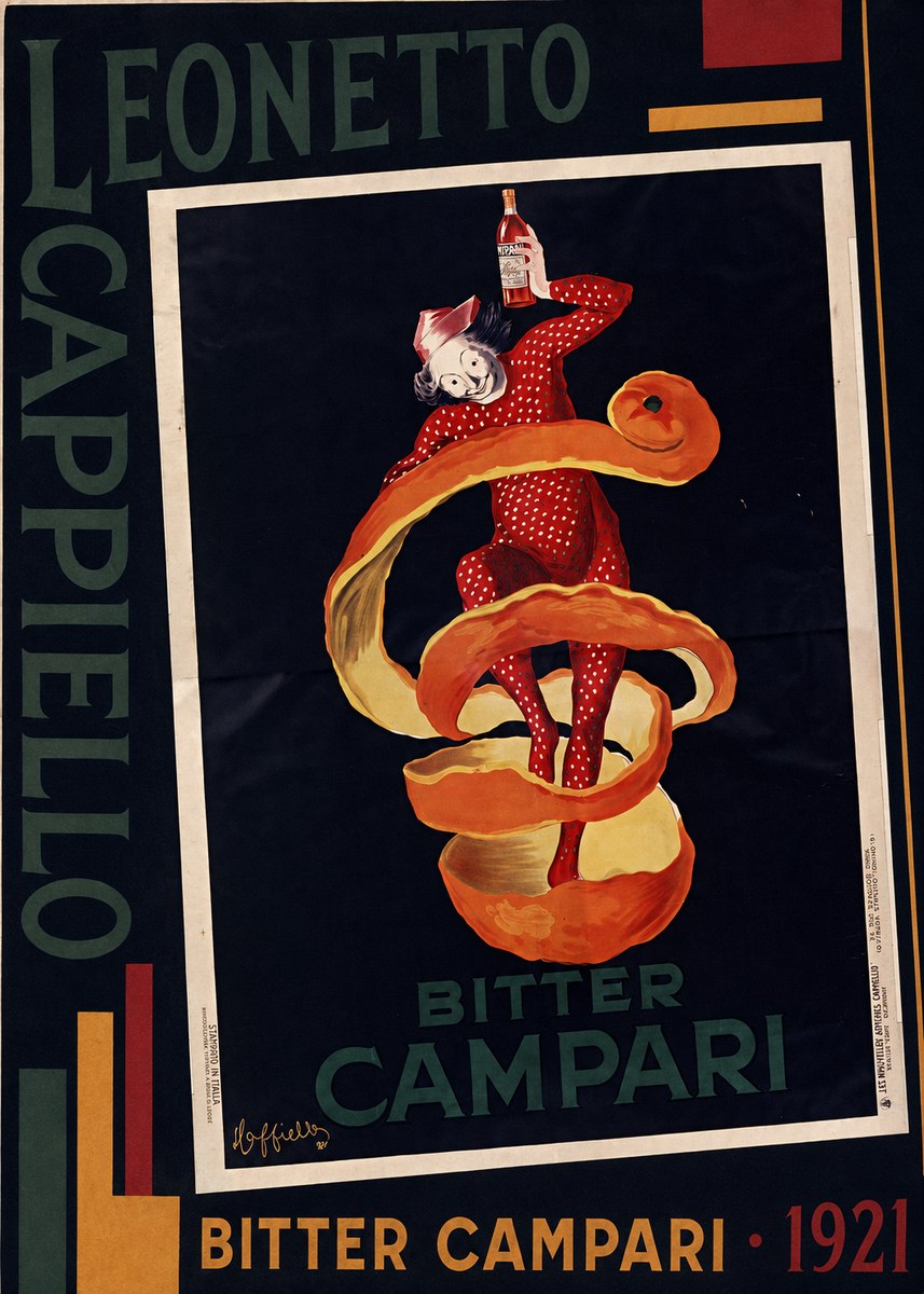 Leonetto Cappiello Bitter Campari I No4 - Poster