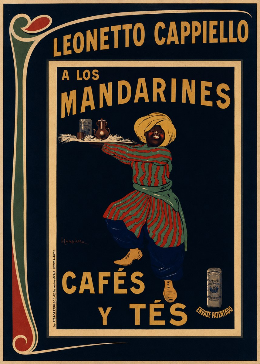 Leonetto Cappiello A Los Mandarines No1 - Poster