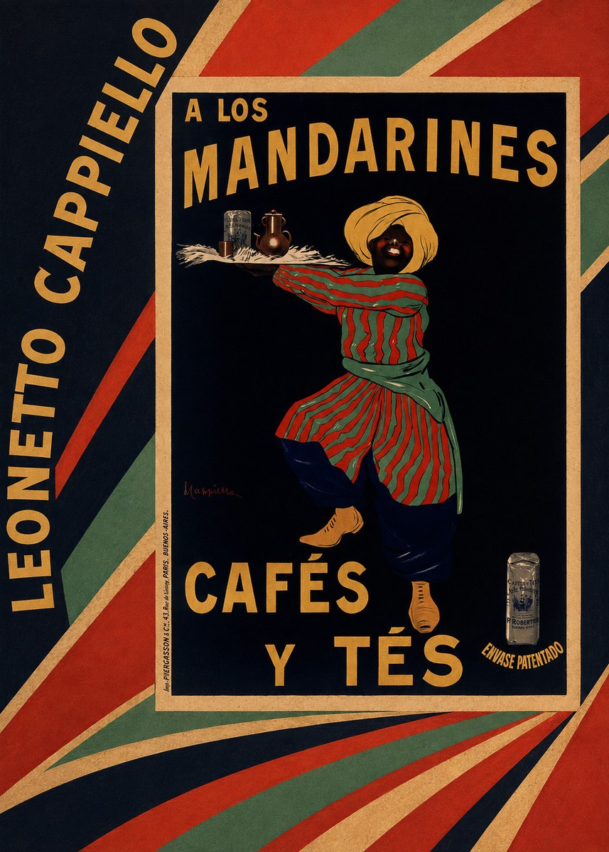 Leonetto Cappiello A Los Mandarines No5 - Poster
