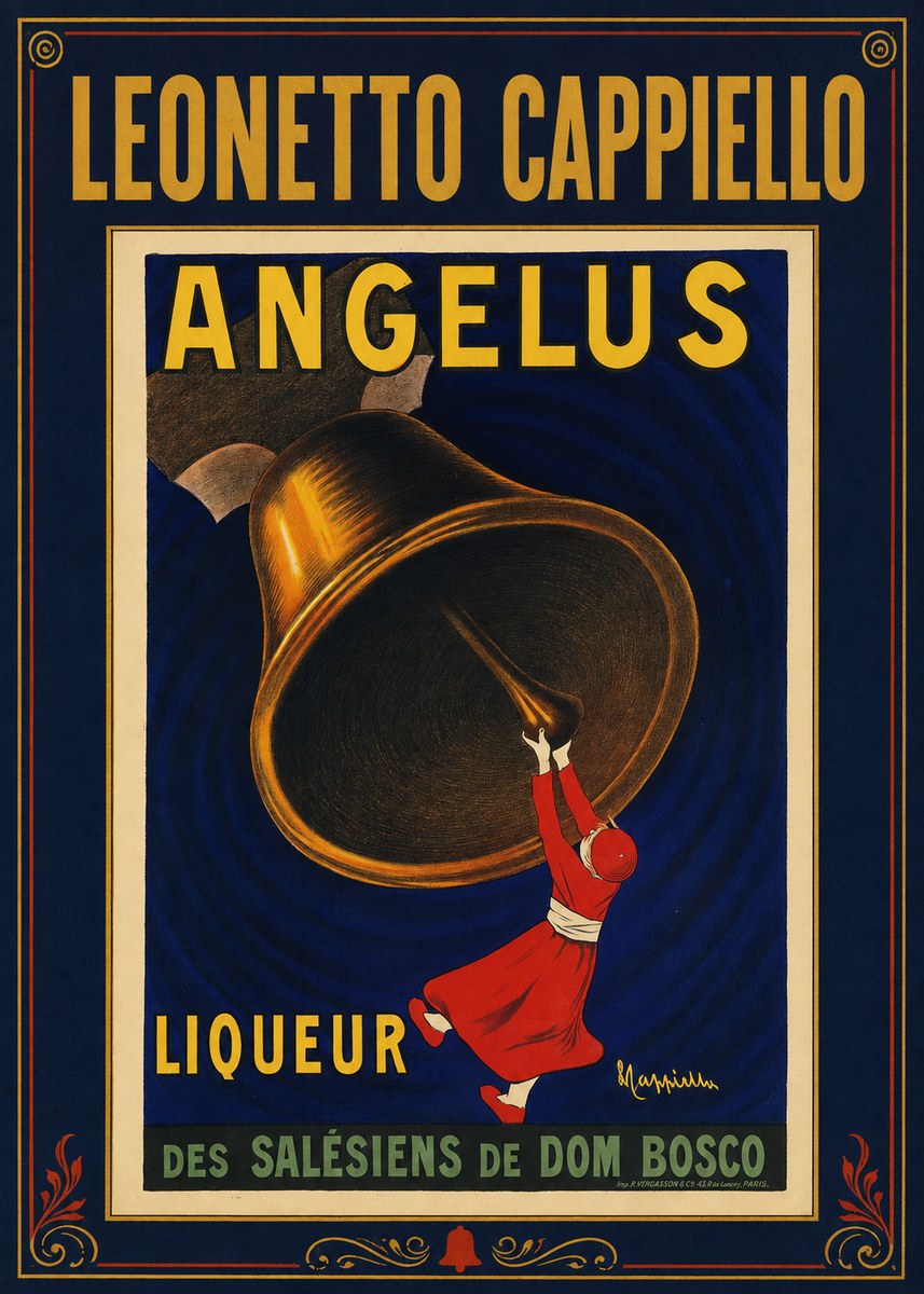Leonetto Cappiello Angelus No1 - Poster