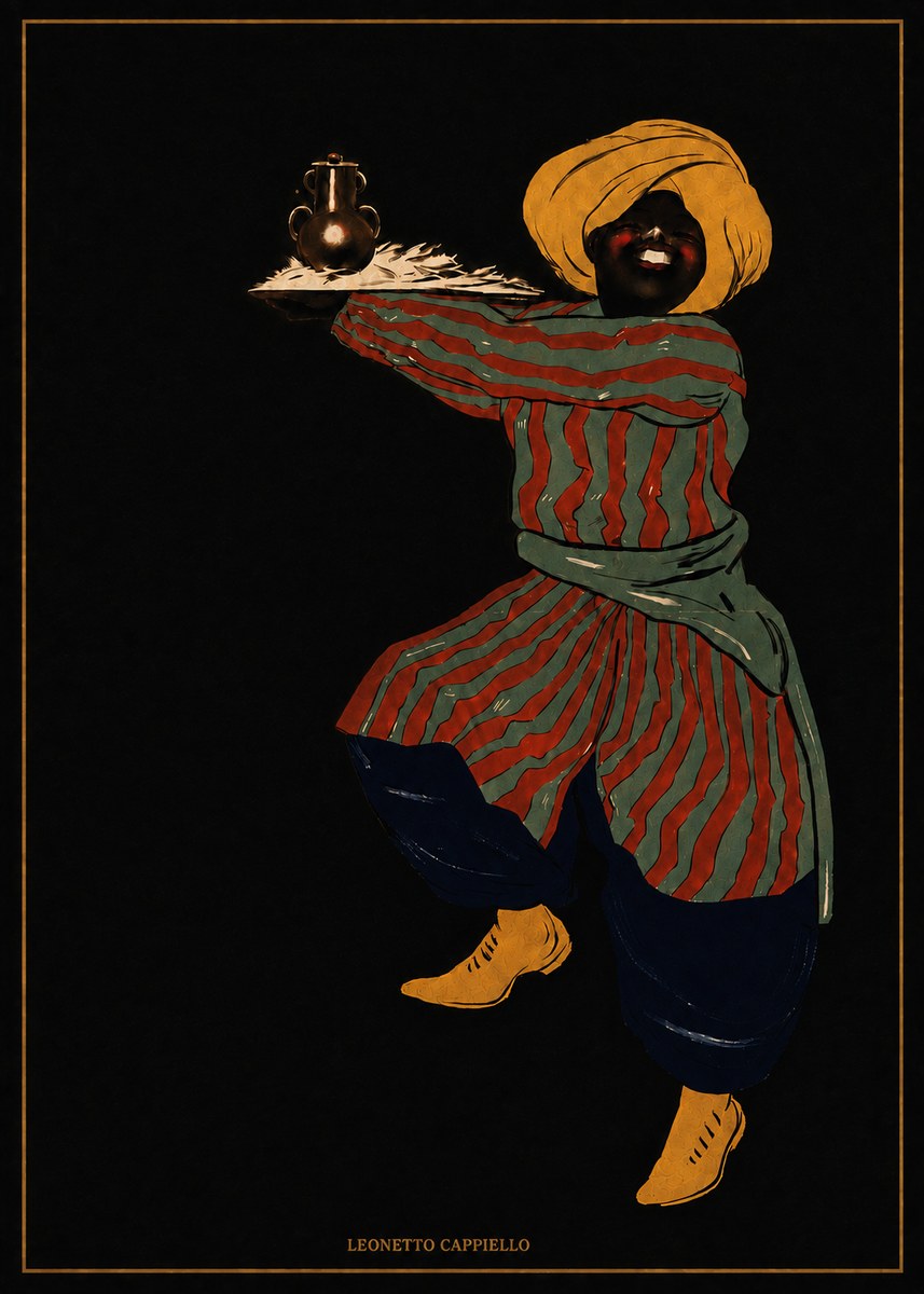 Leonetto Cappiello The Sultan No5 - Poster