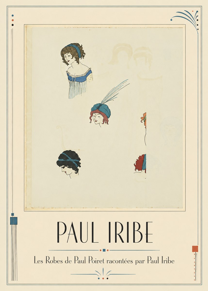 Paul Iribe Les Robes De Paul Poiret Racontées Par Paul Iribe No1 - Poster