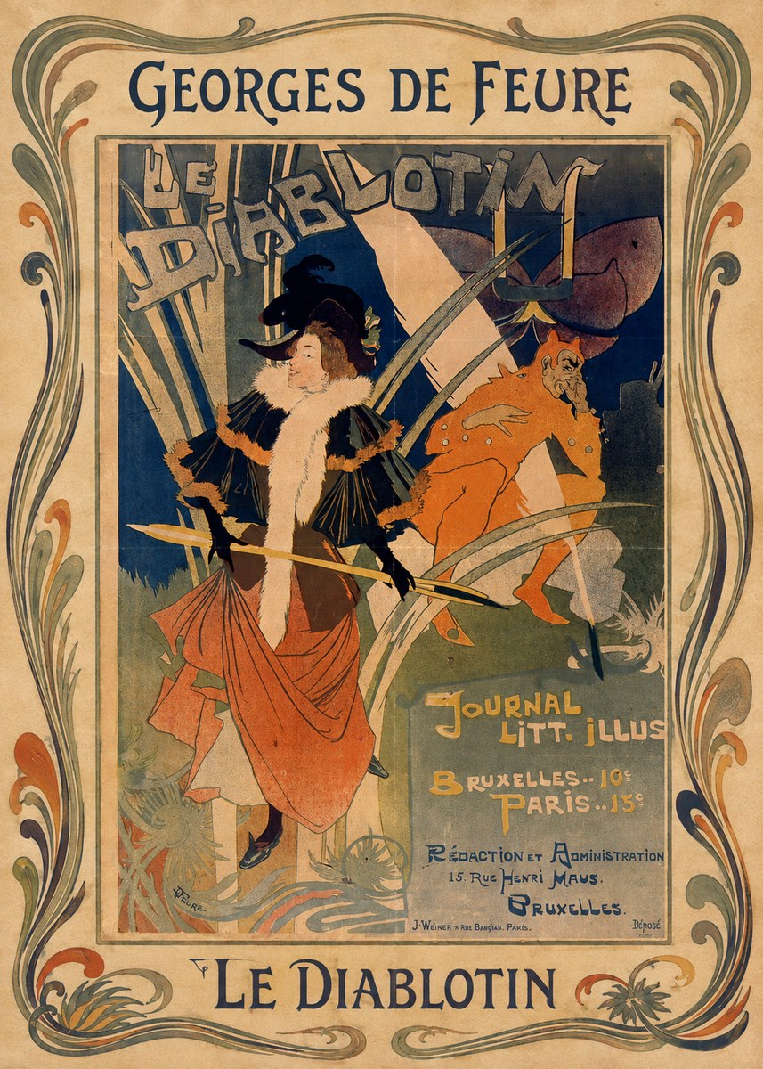 Georges de Feure Le Diablotin II No1 - Poster