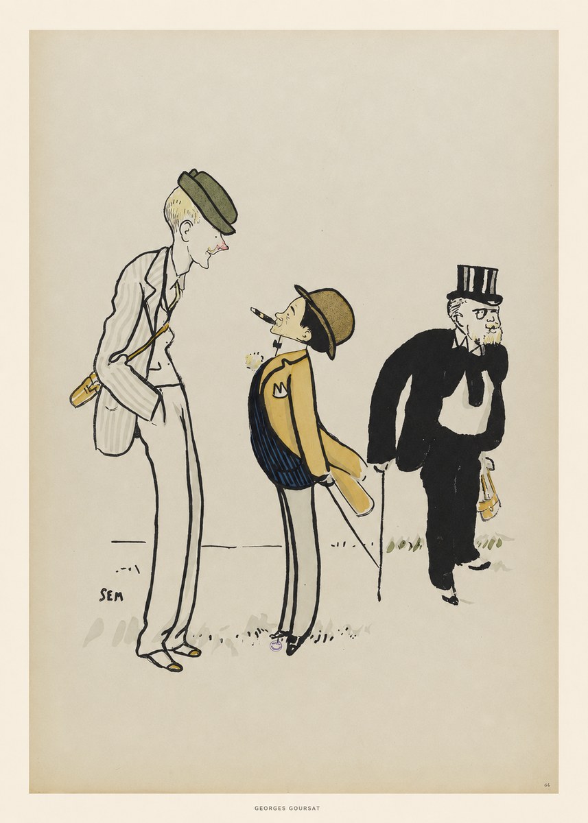 Georges Goursat Georges Goursat IV No6 - Poster