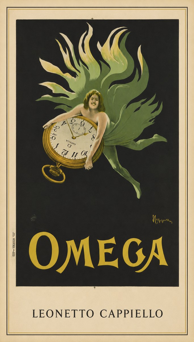 Leonetto Cappiello Omega No3 - Poster