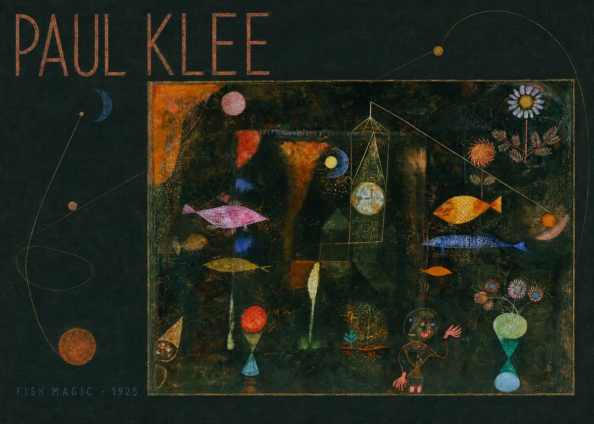 Paul Klee Fish Magic II No5 - Poster