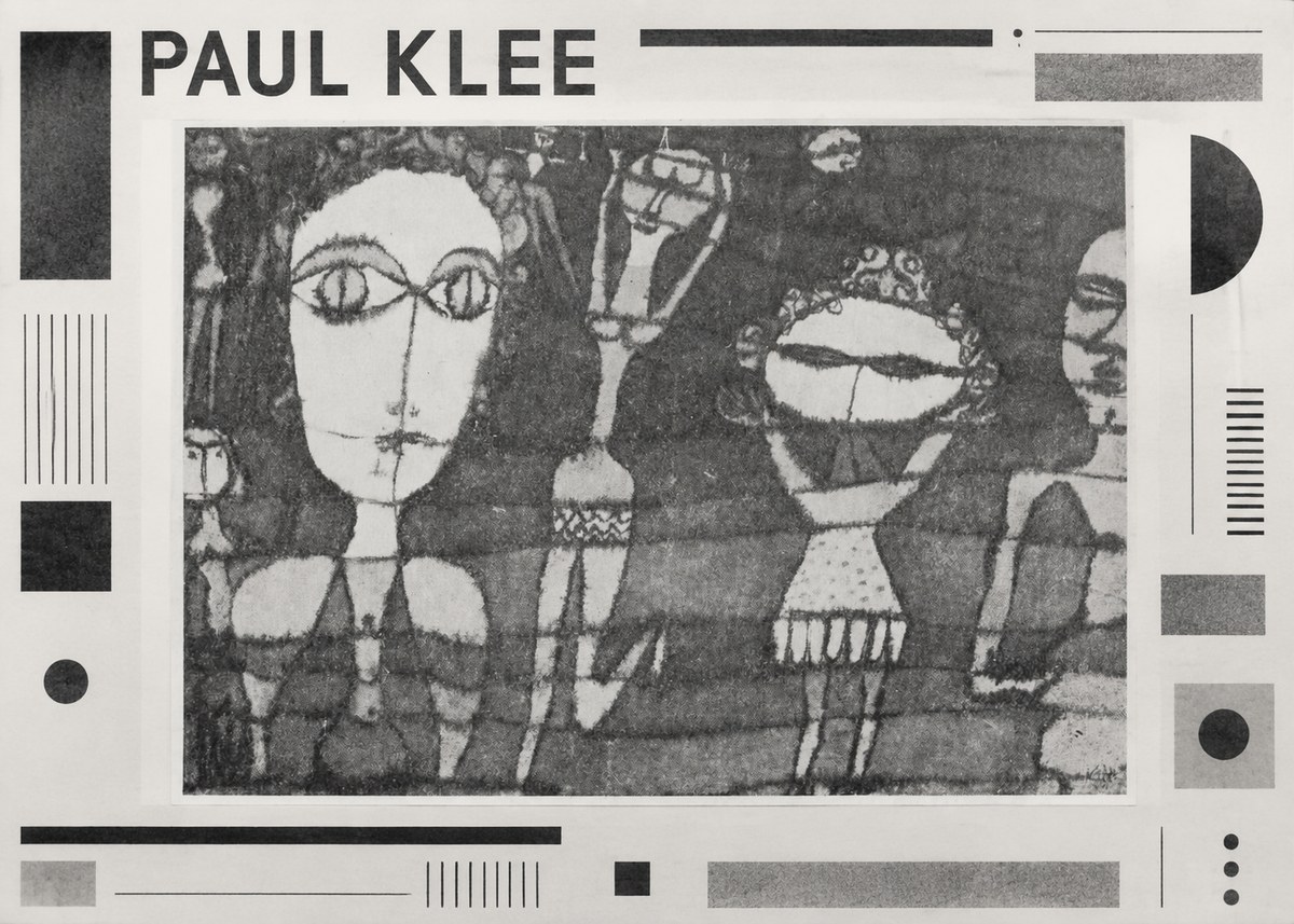Paul Klee Specter of a Genius No3 - Poster
