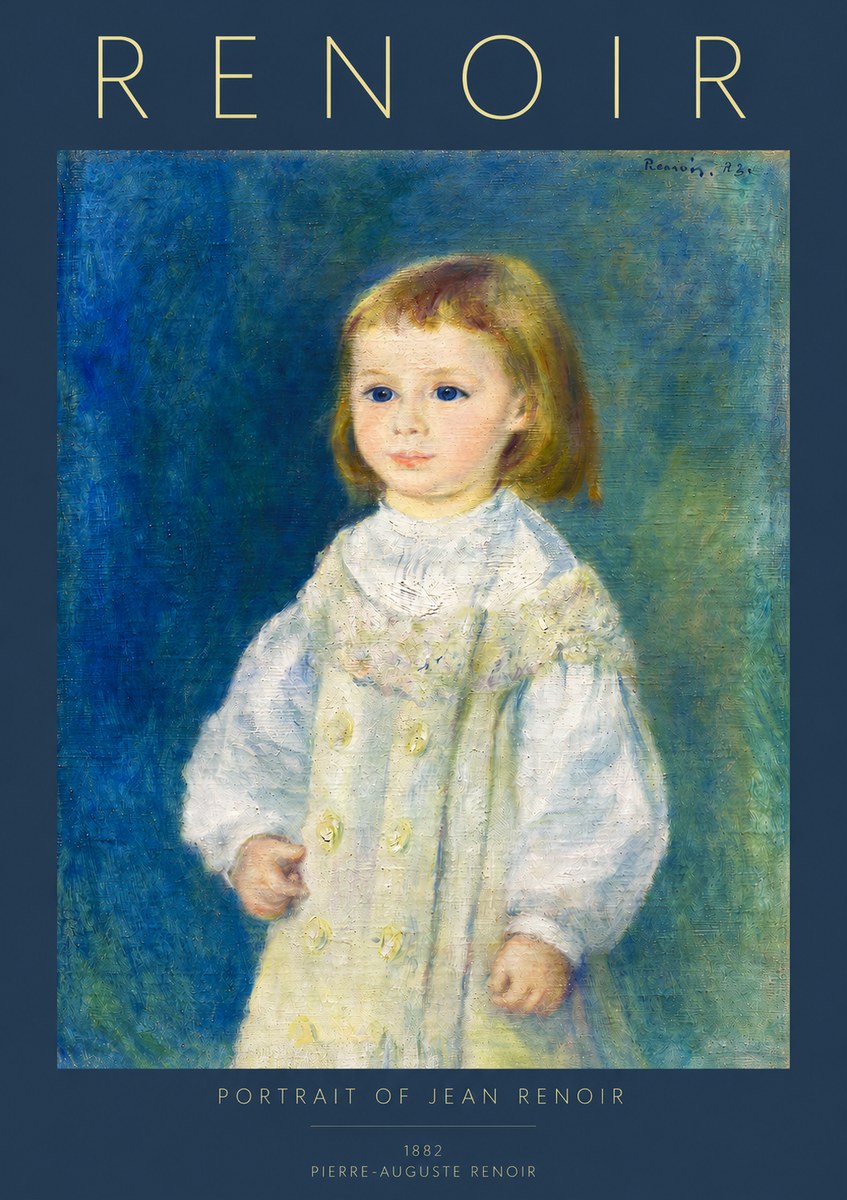Renoir Portrait of Jean Renoir No2 - Poster