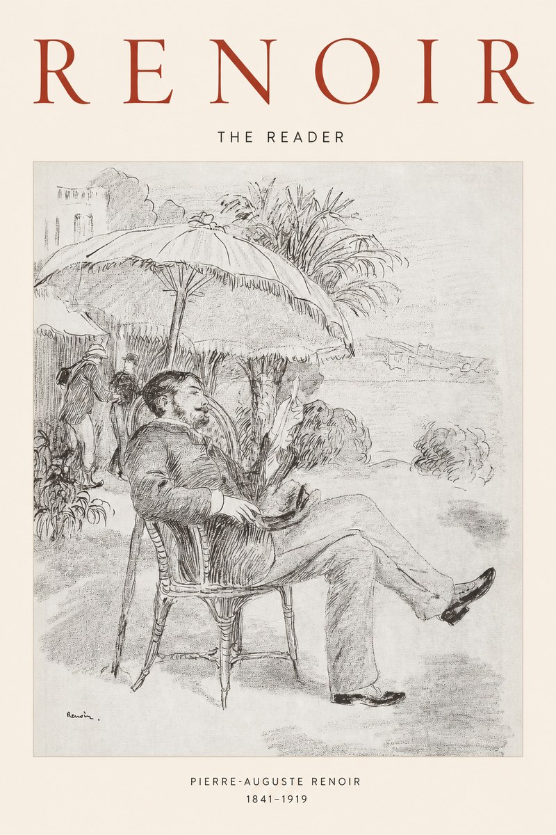 Renoir The Reader II No1 - Poster