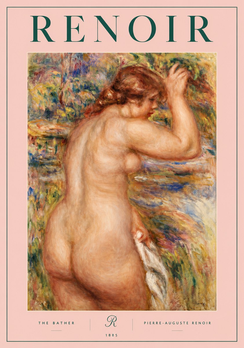 Renoir Bather No5 - Poster