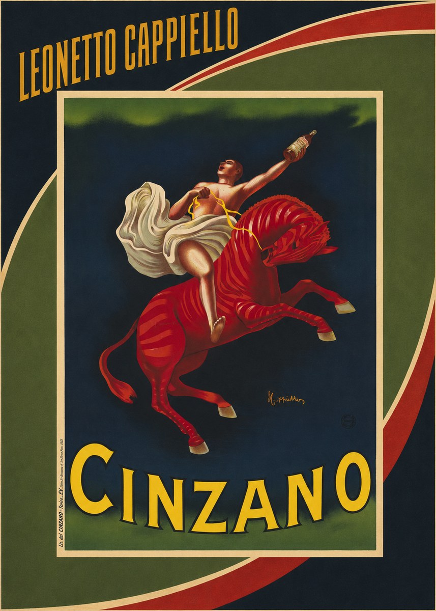 Leonetto Cappiello Cinzano No3 - Poster