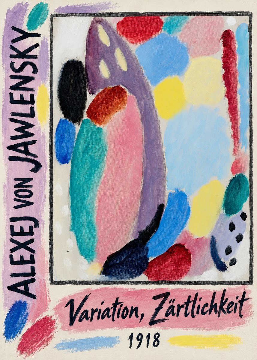 Alexej von Jawlensky Variation, Zärtlichkeit No2 - Poster