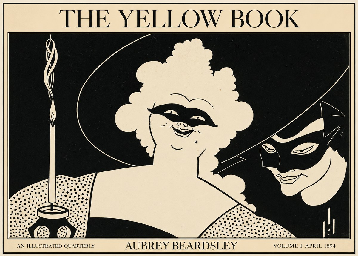 Aubrey Beardsley The Yellow Book I No1 - Poster