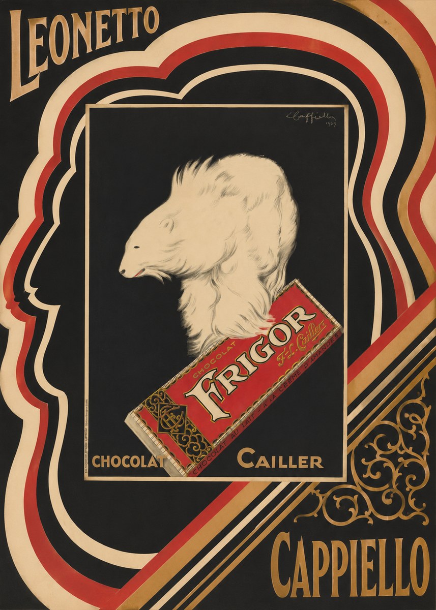 Leonetto Cappiello Chocolat Frigor No6 - Poster