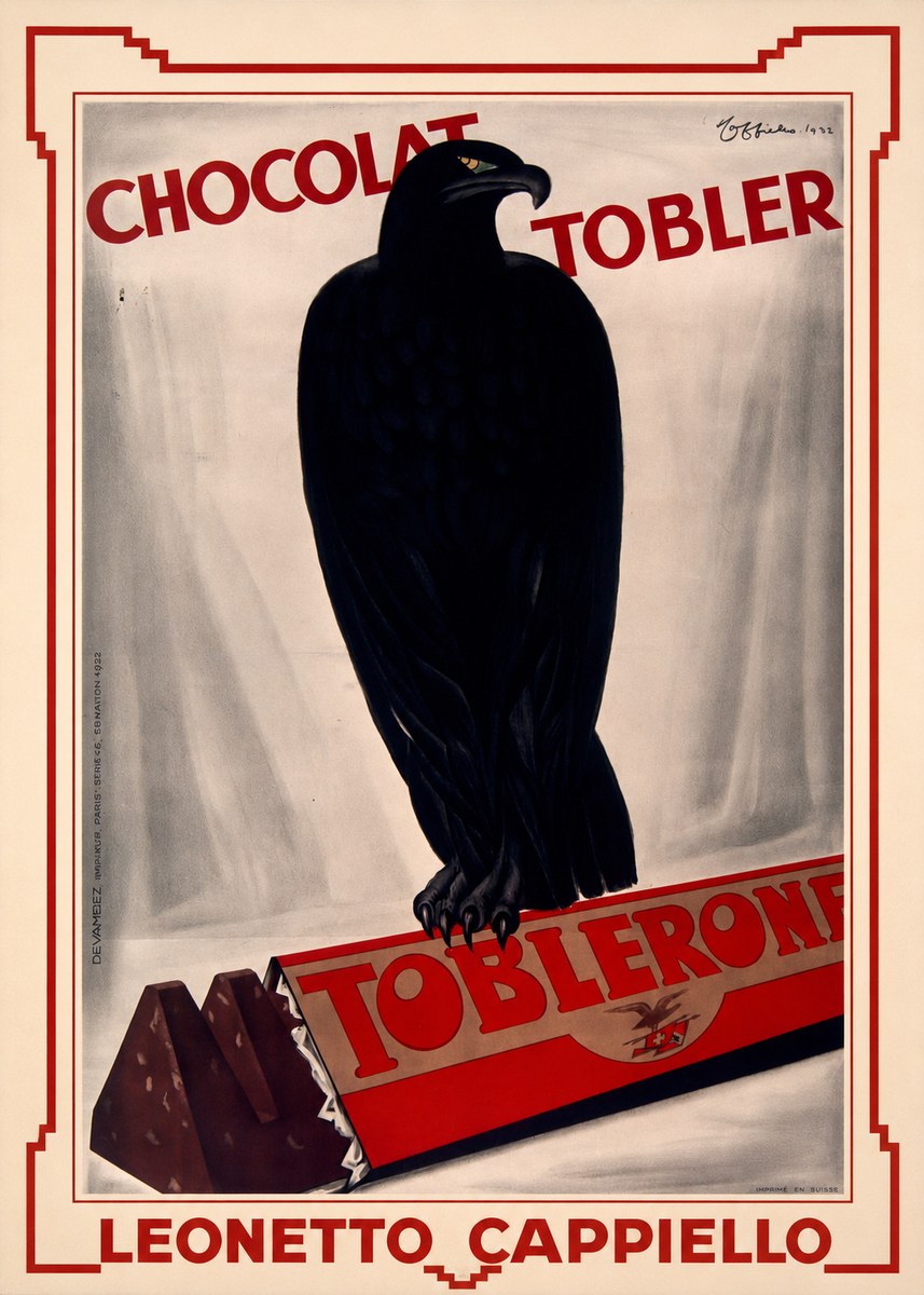 Leonetto Cappiello Chocolat Tobler No1 - Poster
