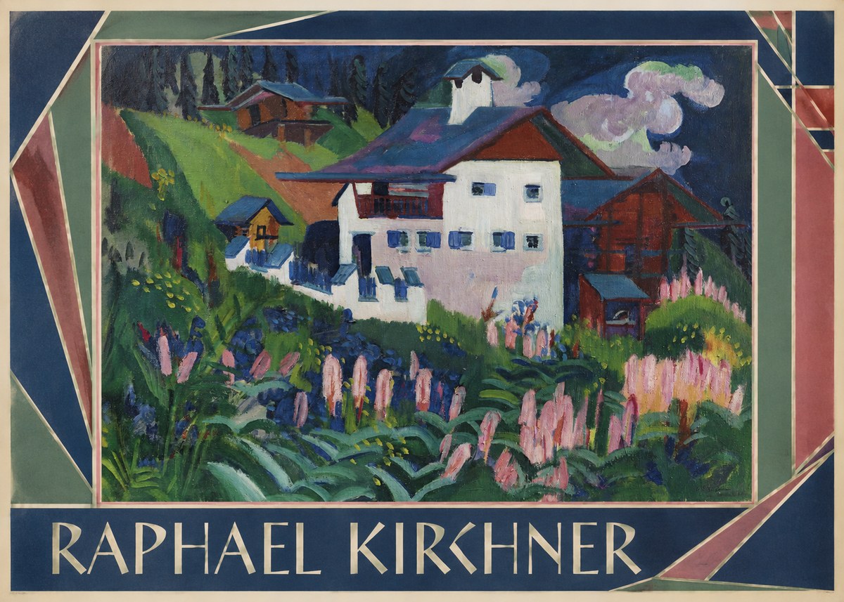 Raphael Kirchner Tiroler Haus No1 - Poster