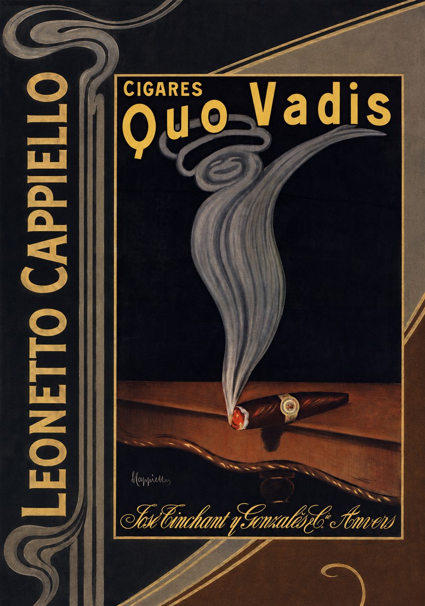 Leonetto Cappiello Quo Vadis No3 - Poster
