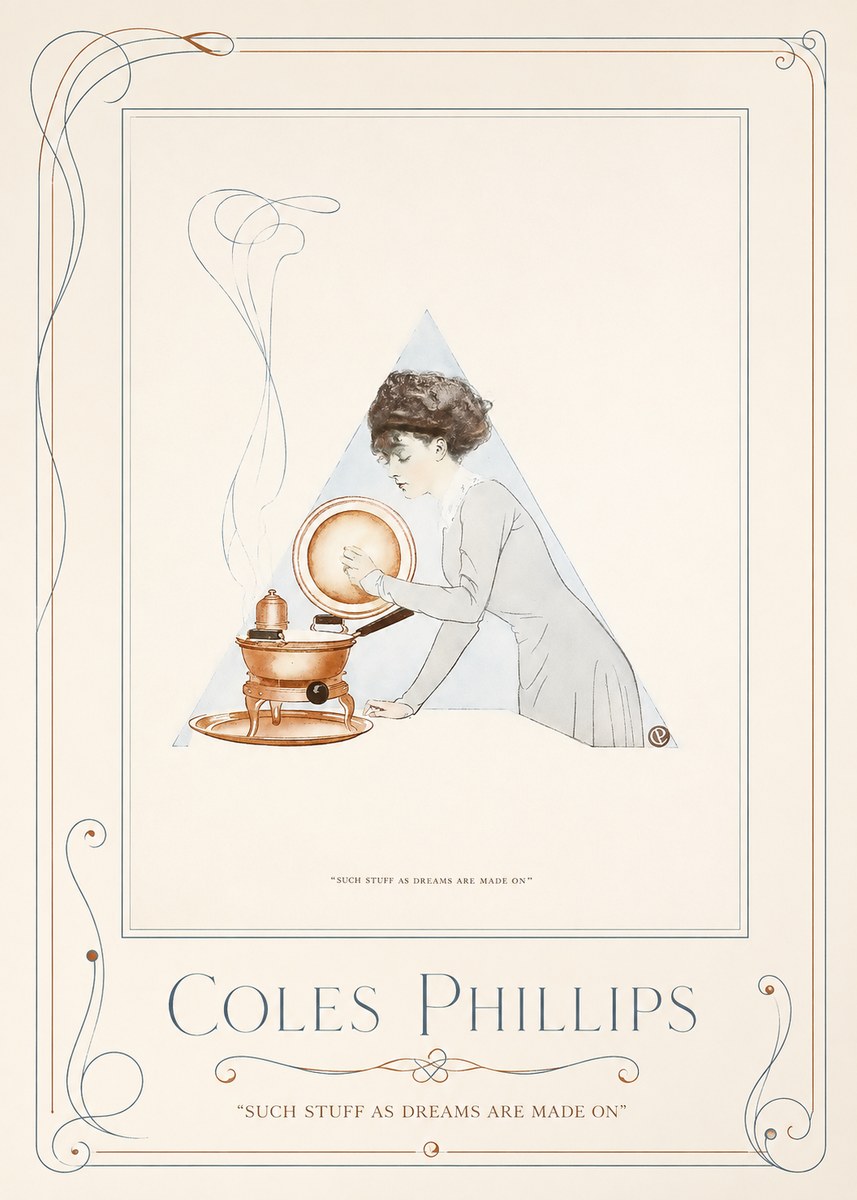 Coles Phillips Such Stuff as Dreams Are Made On No1 - Poster