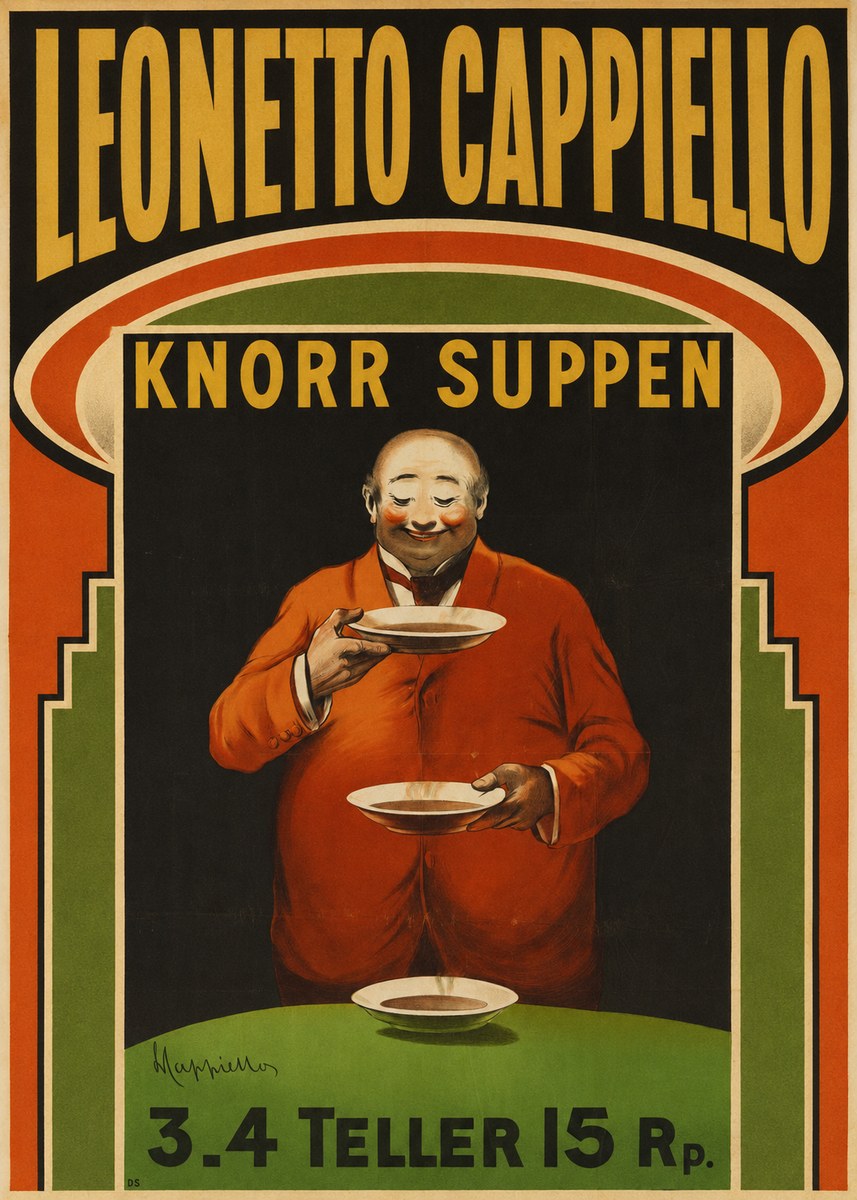 Leonetto Cappiello Knorr Suppen No6 - Poster