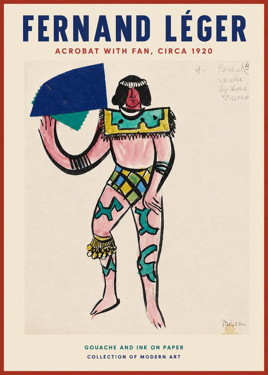 Fernand Léger Rechael Varea Duchene Breme No2 - Poster