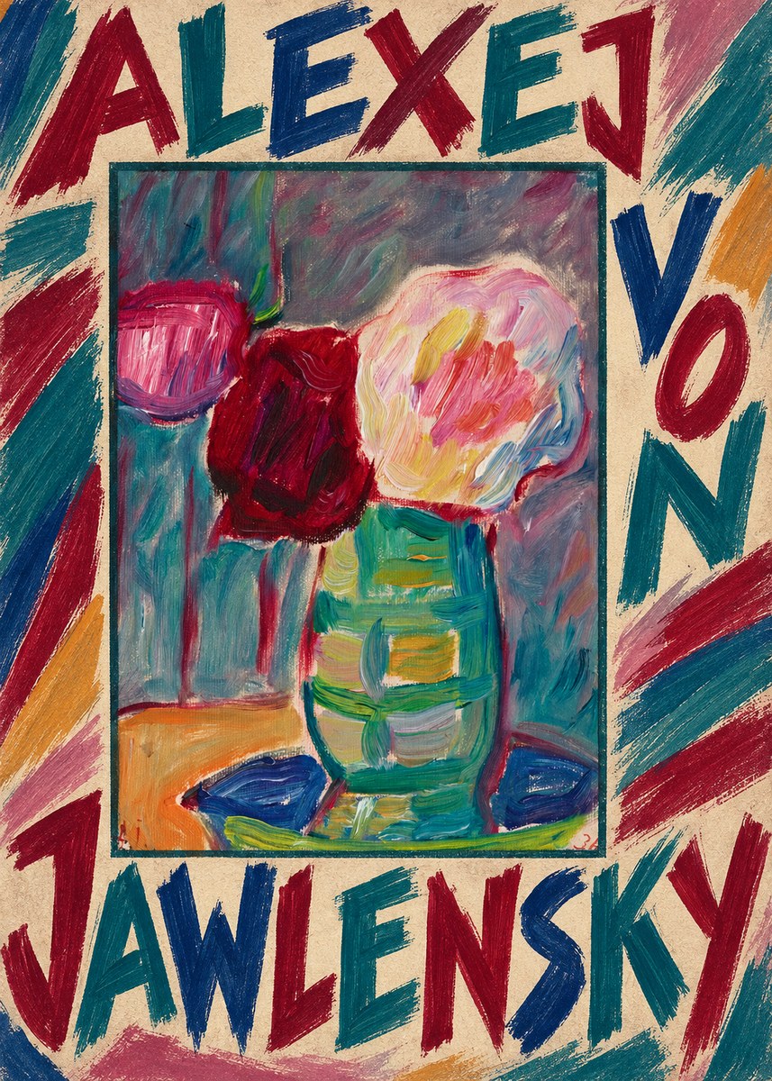 Alexej von Jawlensky Still Life with Flowers No6 - Poster