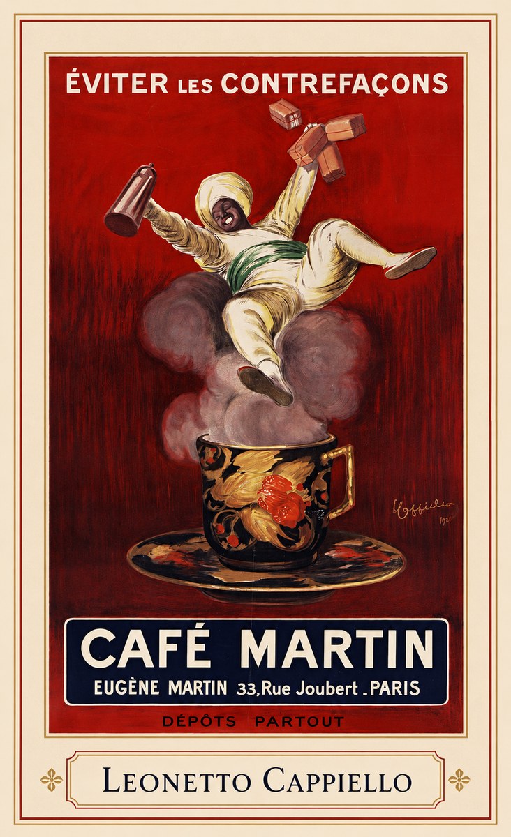 Leonetto Cappiello Café Martin No1 - Poster