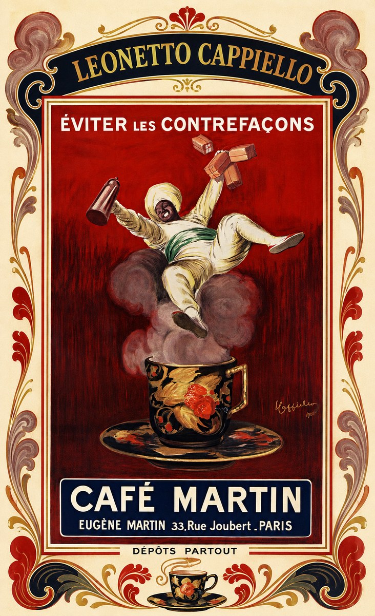 Leonetto Cappiello Café Martin No3 - Poster