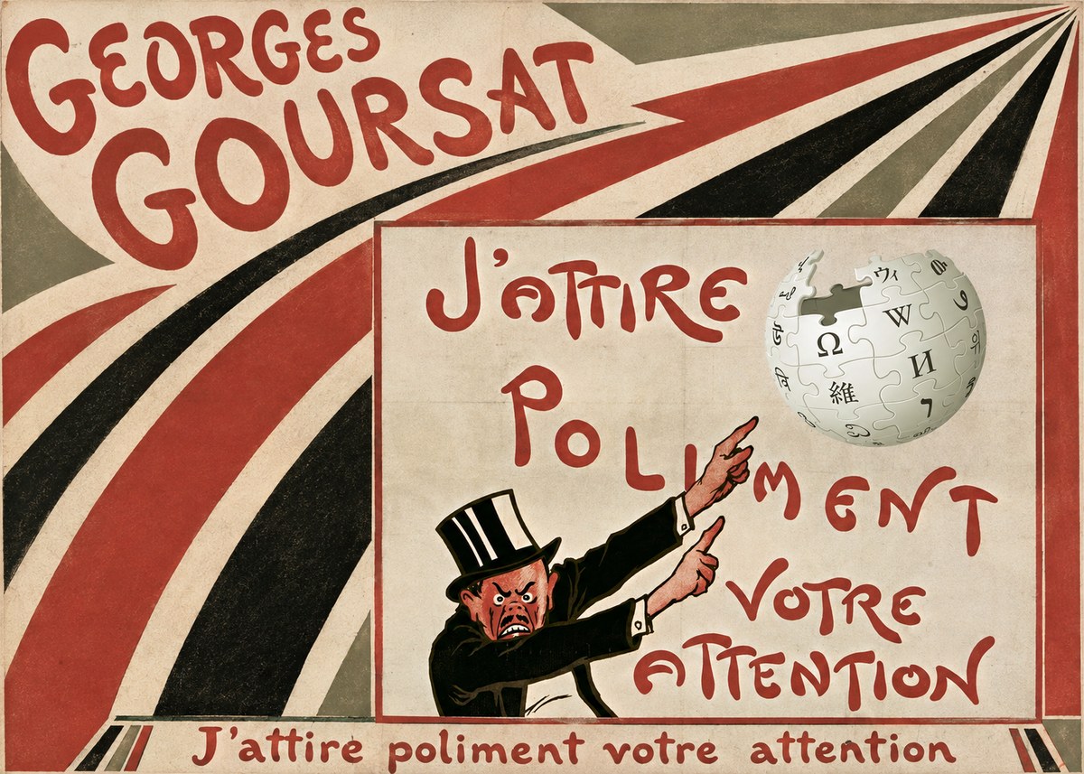 Georges Goursat J'attire Poliment Votre Attention No5 - Poster