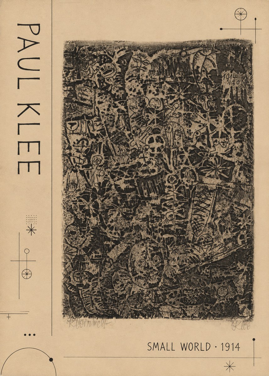 Paul Klee Small World No2 - Poster