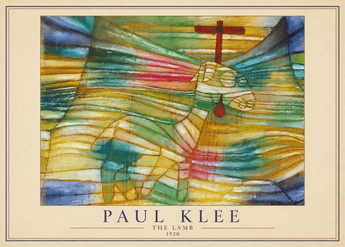 Paul Klee The Lamb No1 - Poster