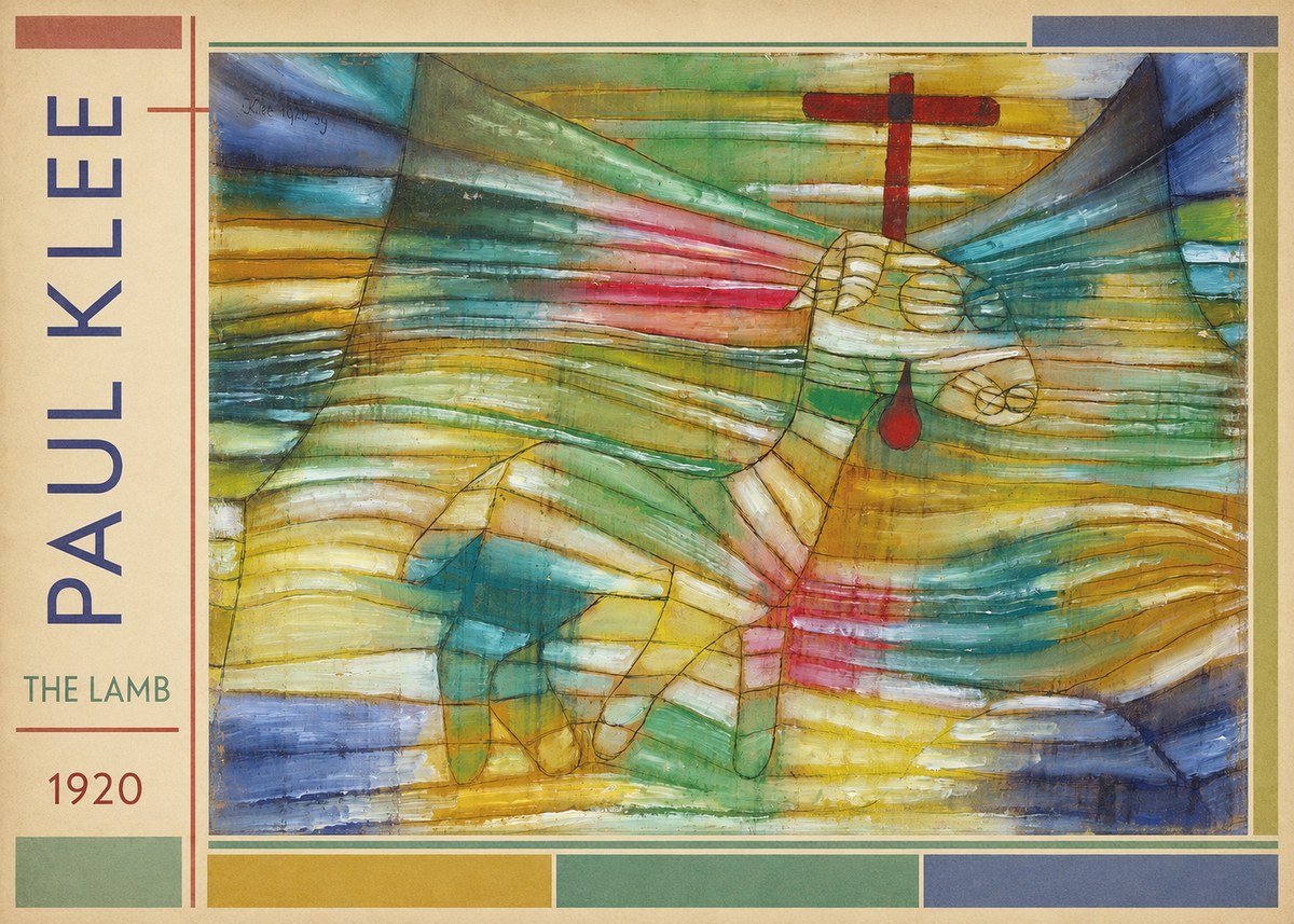 Paul Klee The Lamb No4 - Poster
