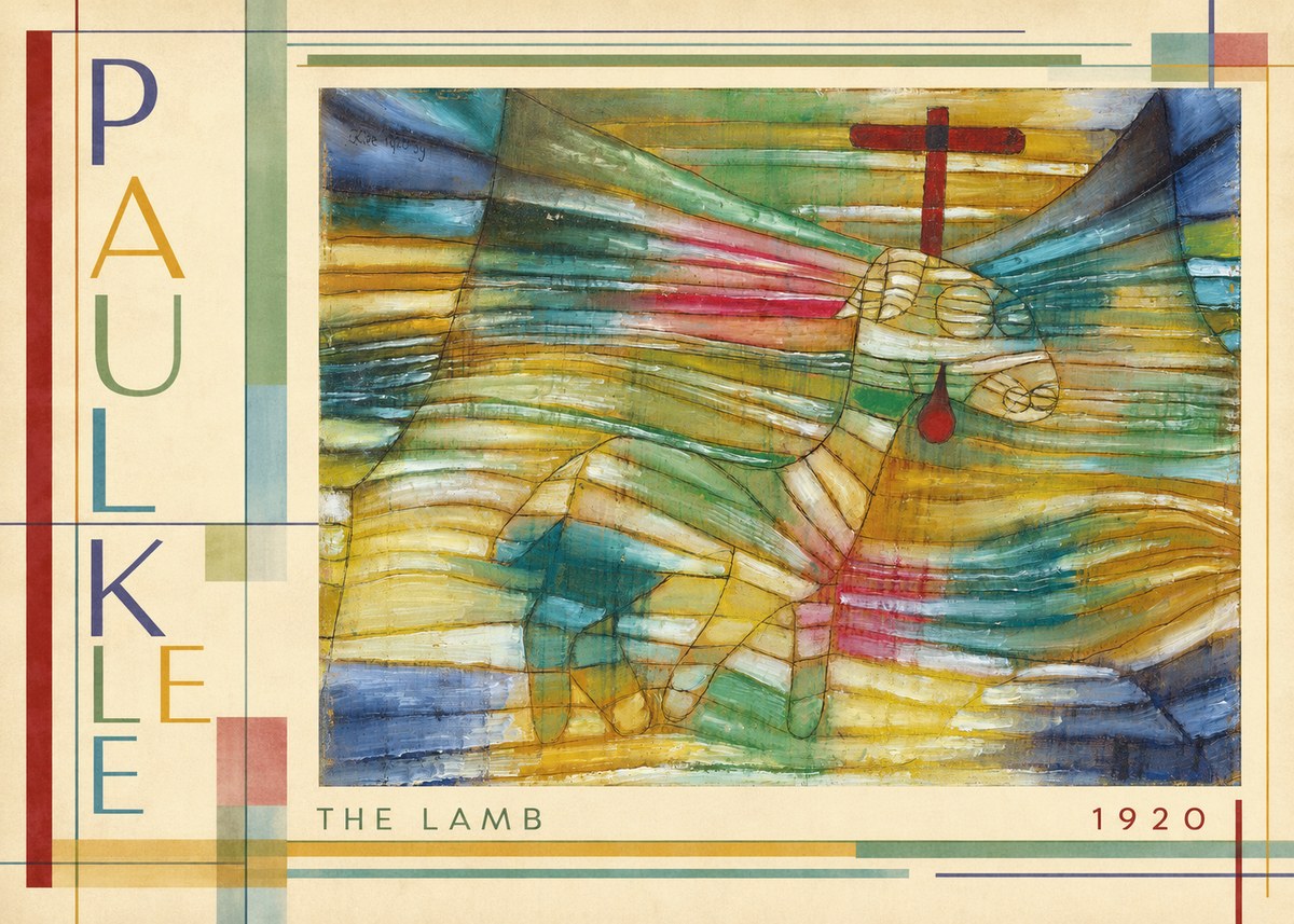 Paul Klee The Lamb No6 - Poster