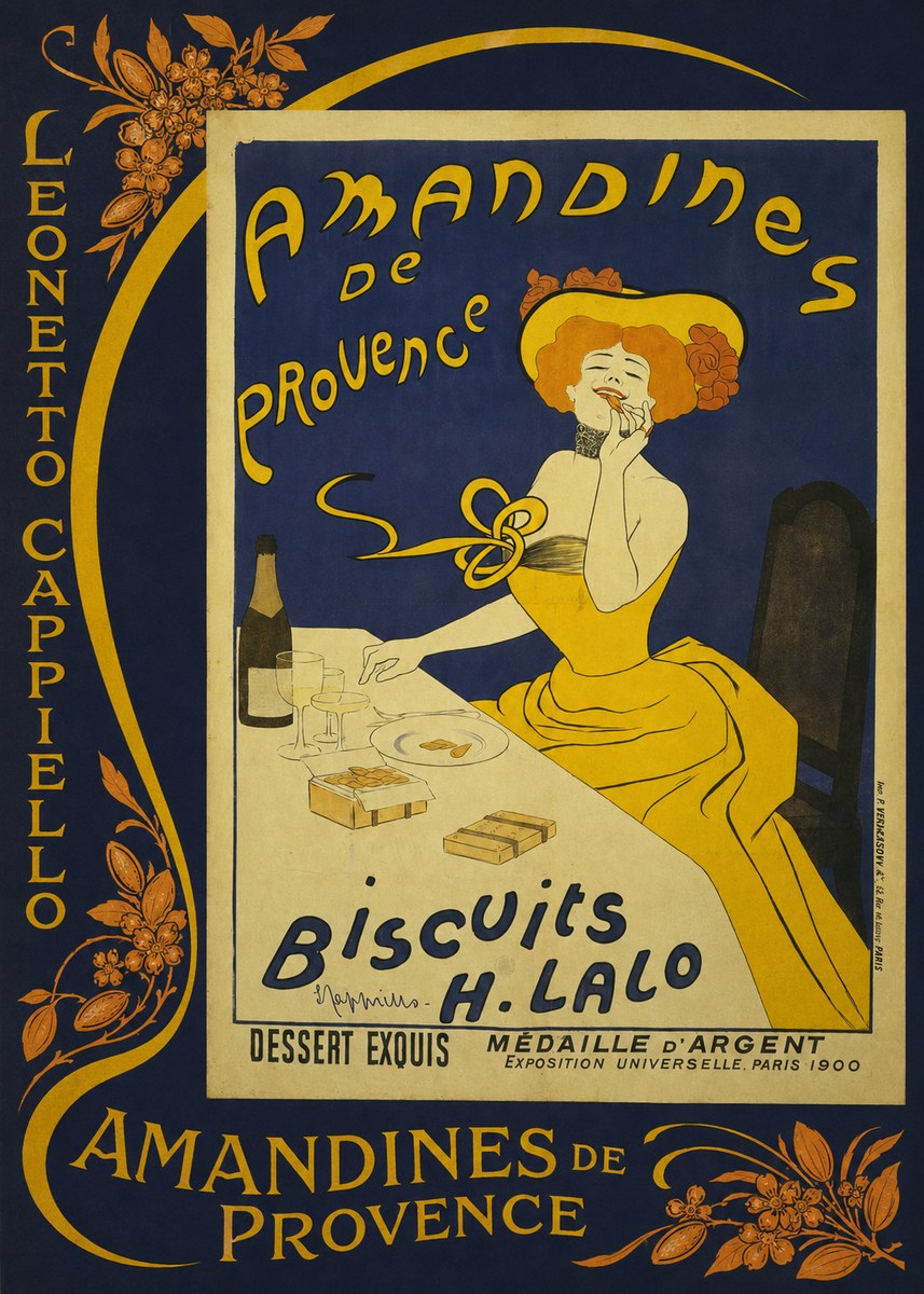Leonetto Cappiello Amandines De Provence Biscuits H. Lalo III No2 - Poster