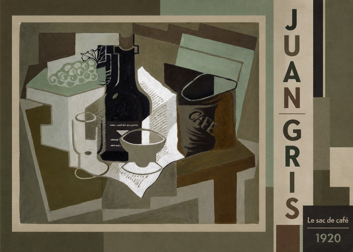 Juan Gris Le Sac De Café No3 - Poster