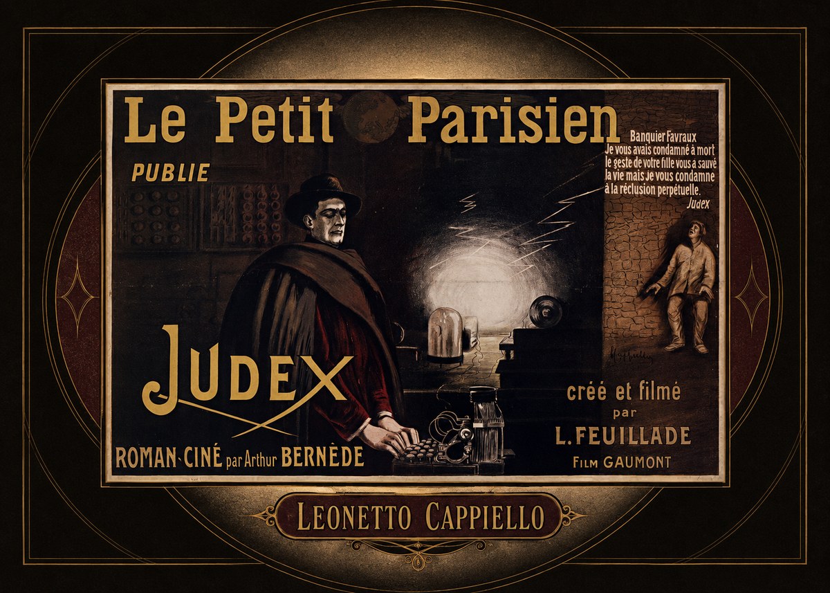 Leonetto Cappiello Judex No4 - Poster