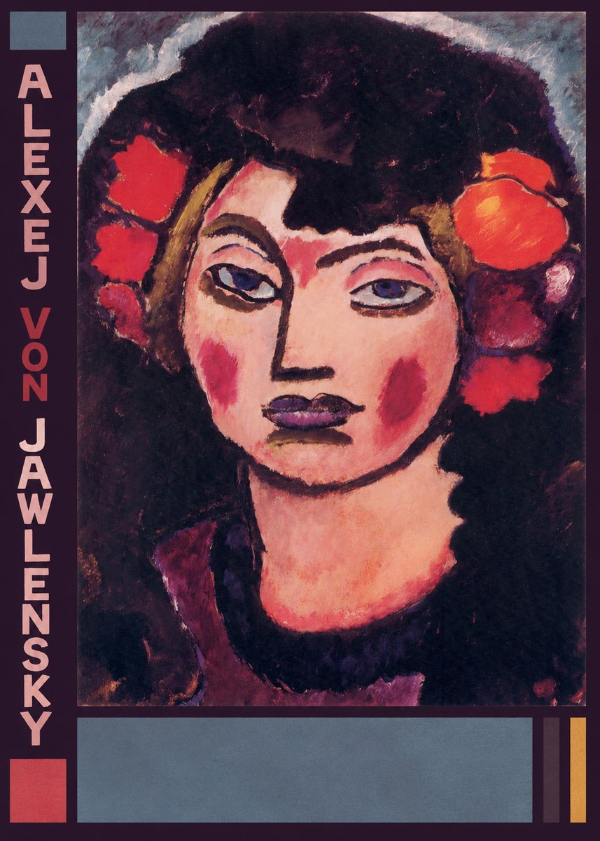 Alexej von Jawlensky Portrait of a Woman No2 - Poster